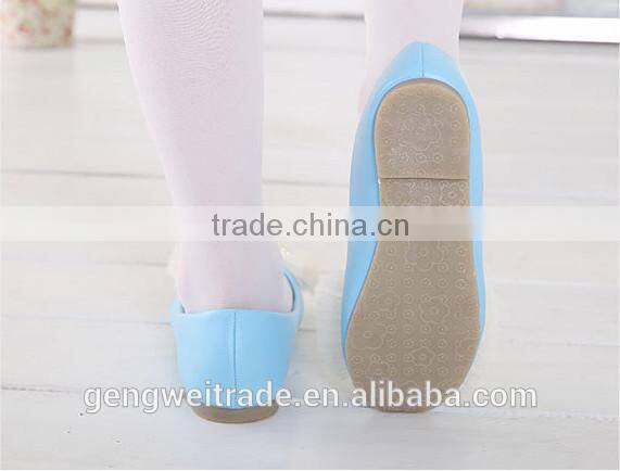 2015 Spring kids shoes girl butterfly princess girl baby shoes kids pearls shoes