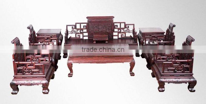 wood cnc router machine with six head for carving rosewood furniture