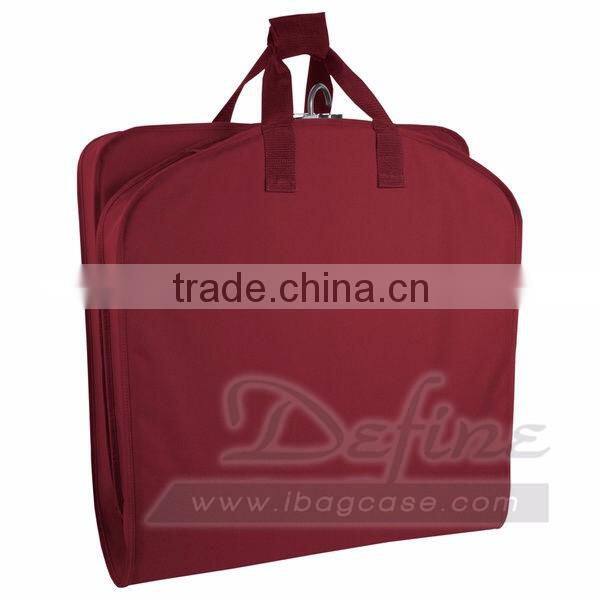 Polyester Foldable 52-Inch Garment Bag With Pockets