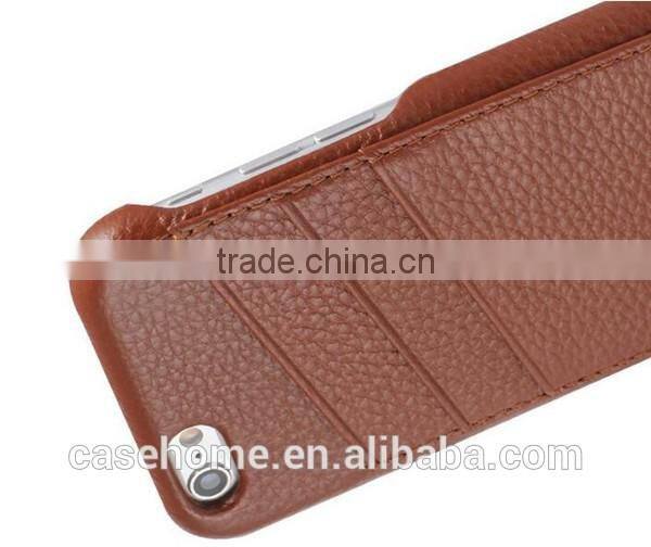 For Iphone 6s Back Cover with Genuine Leather Material