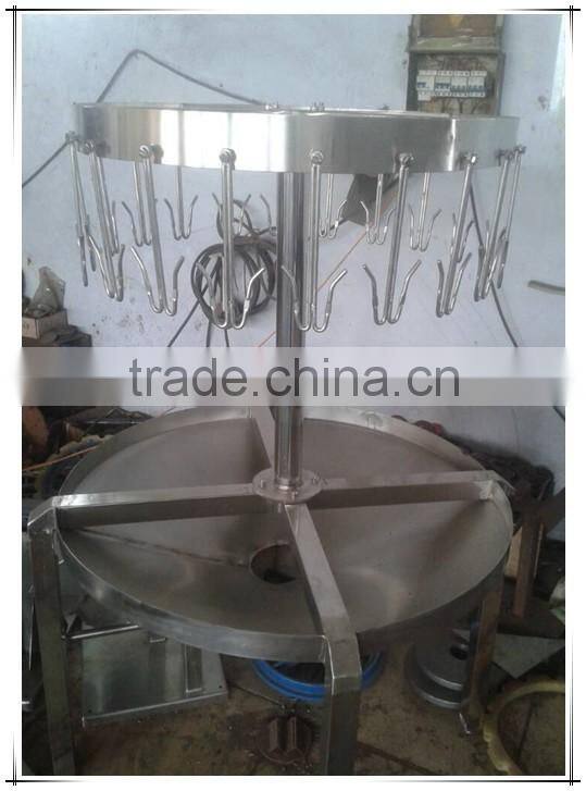 poultry slaughtering equipment working table for digging chicken dirty/slaughter line work table