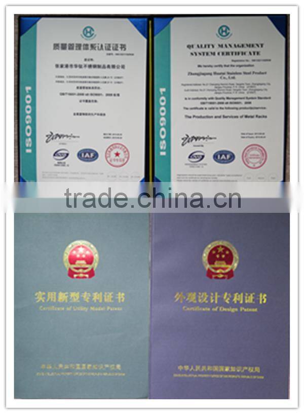 stainless steel metal clothes display rack 5301