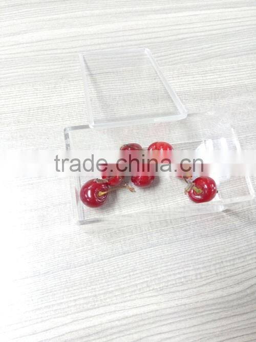 clear box gift wedding candy/ Personalized Acrylic Candy Favor Box