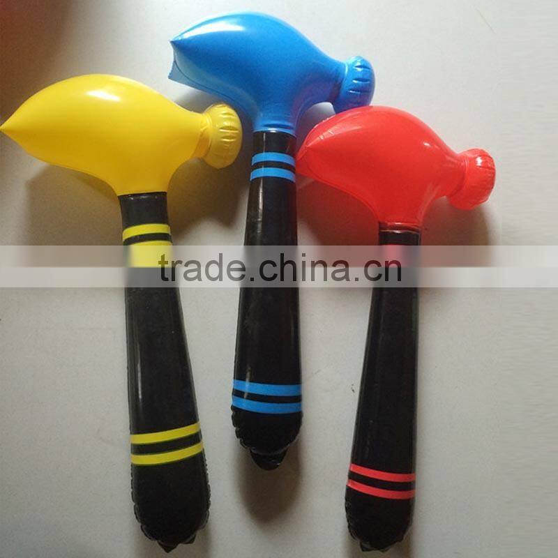 PVC air toys for kids inflatable hammer toys custom logo for promotion