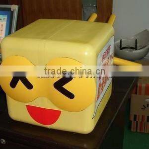 Vacuum thermoforming factory PP PE stand for Nestle sign board