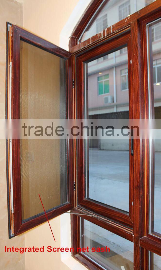New style aluminum arc window design