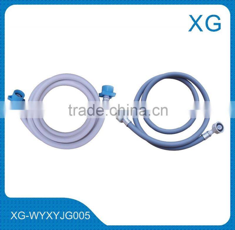 washing machine inlet outlet hose/PVC inlet hose European market/Plastic flexible washing machine drain hose/pvc flexible hose
