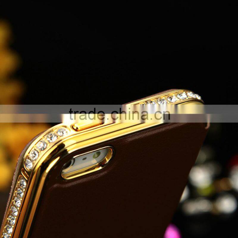 Shengo Unique PU Leather Dot View Phone Case for iPhone 5