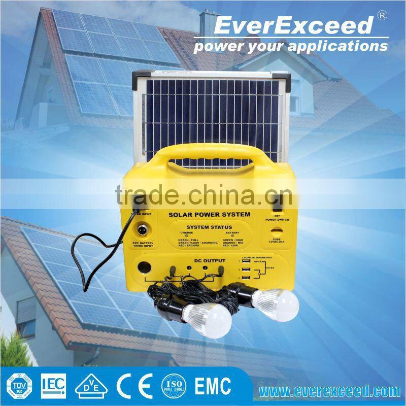 EverExceed home wind solar hybrid power small system with built-in Radio