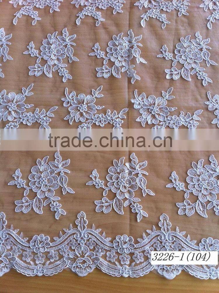 Design new products corded wedding lace