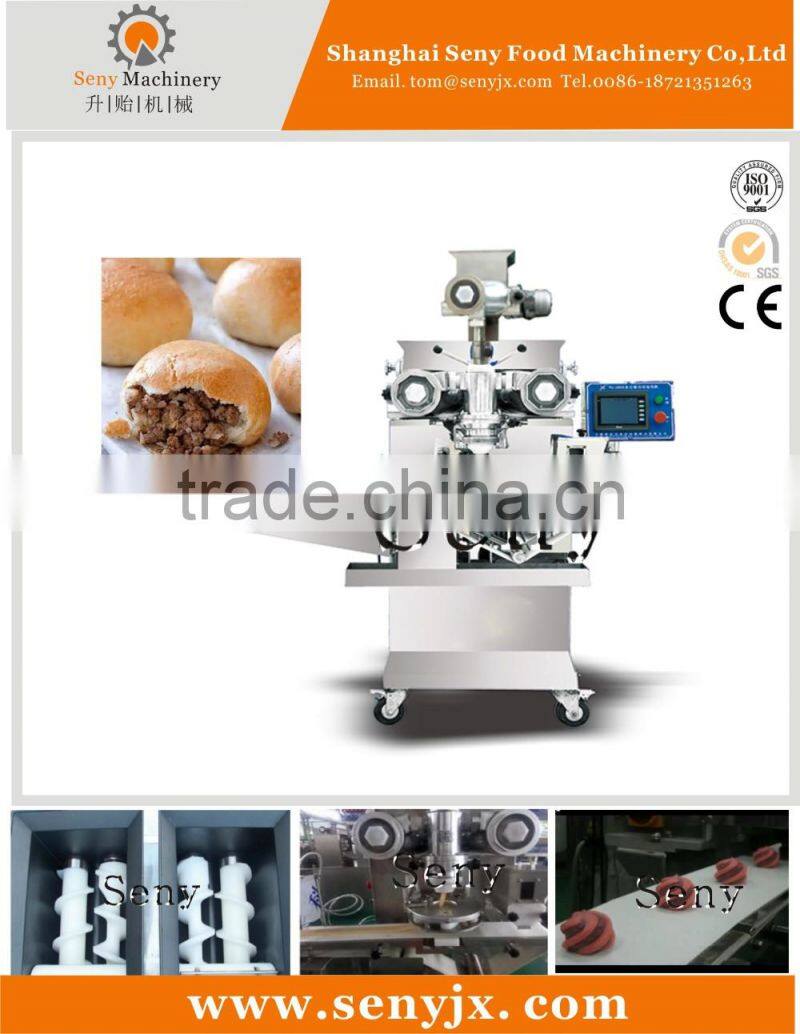 Double filling bierocks making machine with food safety
