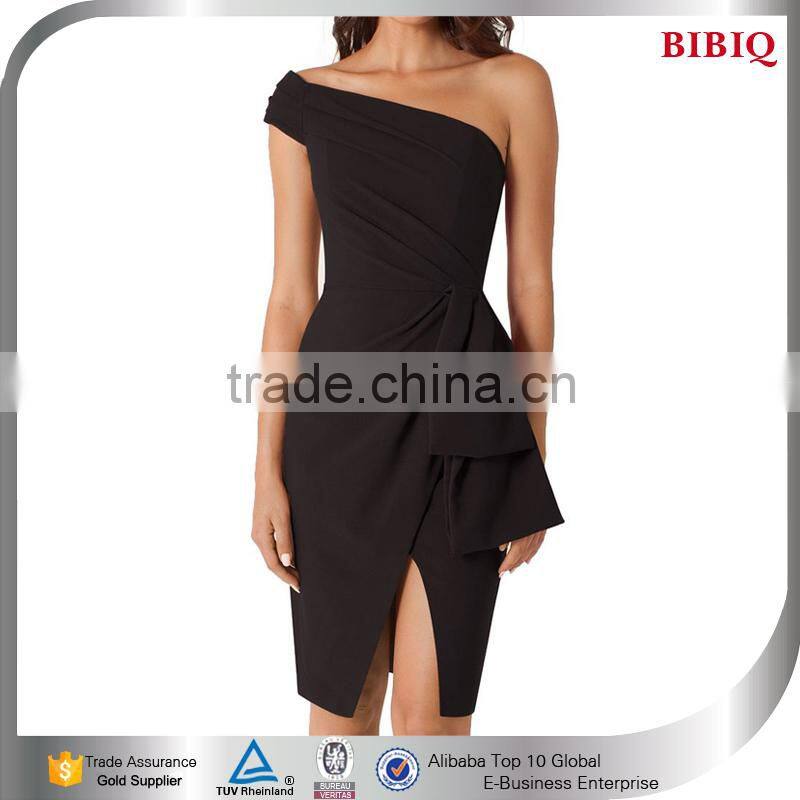 guangzhou garment factory in vietnam ladies designer denim dresses women jeans tight sexy dress strapless dress