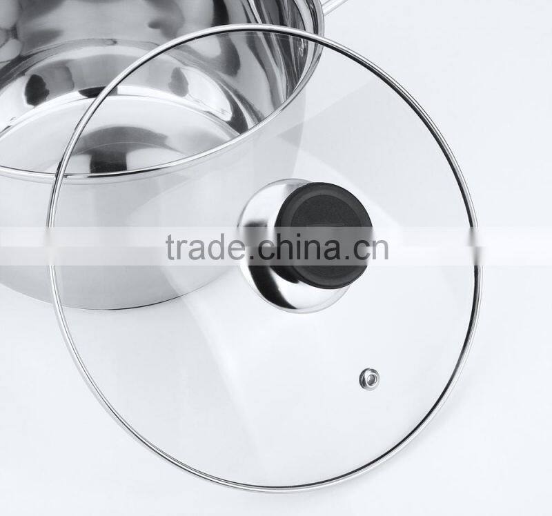 hot new products 2015 italian stainless steel cookware stock pot set
