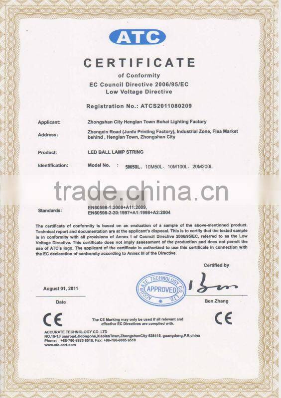 Led blister serial lights