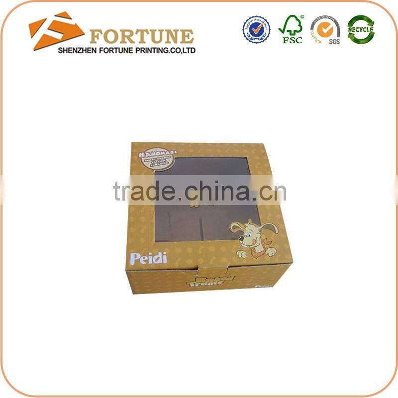 Recycled Custom Printed Food Grade Paper Cake Box