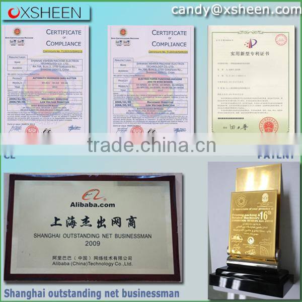 paper punching machine made in China
