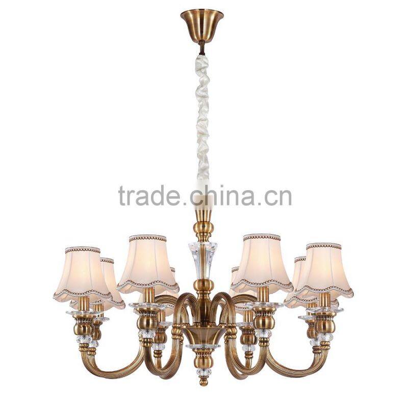 2015 new led wrought iron chandelier in china
