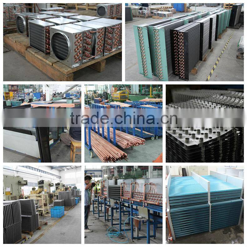 Portable fin type condenser plate type condenser for cold room condening unit