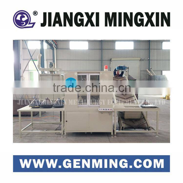 Automatic monitor recycle machine to remove screen for TV/computer