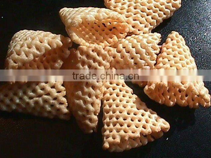 Automatic Fried Flour Bugle Snacks Pellets Food Machine