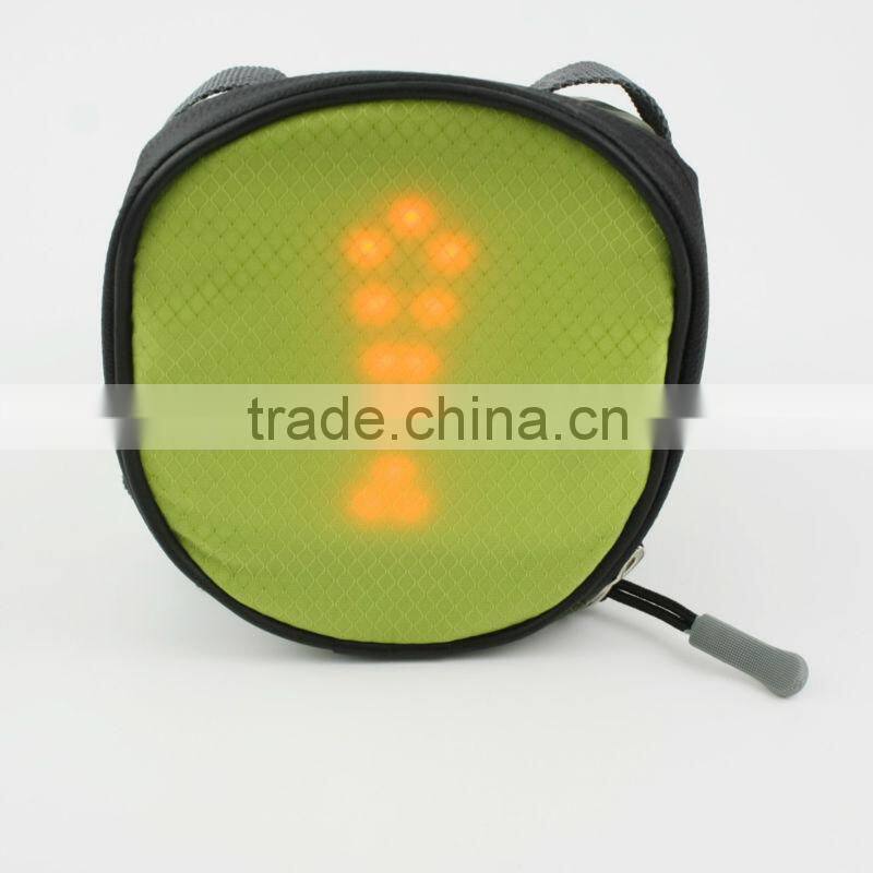 OEM factory direct LED Light Turn signal bike tail mountain bicycle bag