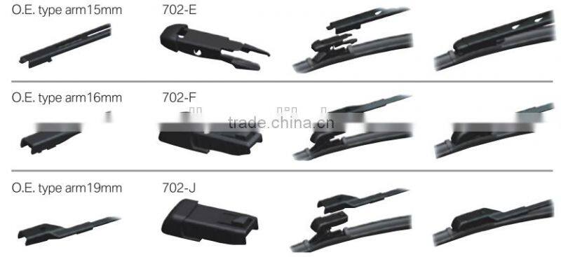 Wholesale factory high quality OEM windshield clear view wiper blade