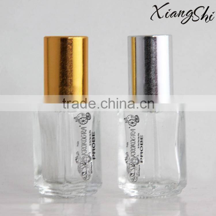 color painted roll on cosmetic bottle
