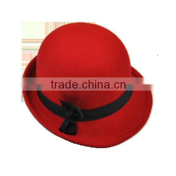 Wool felt bowler hats