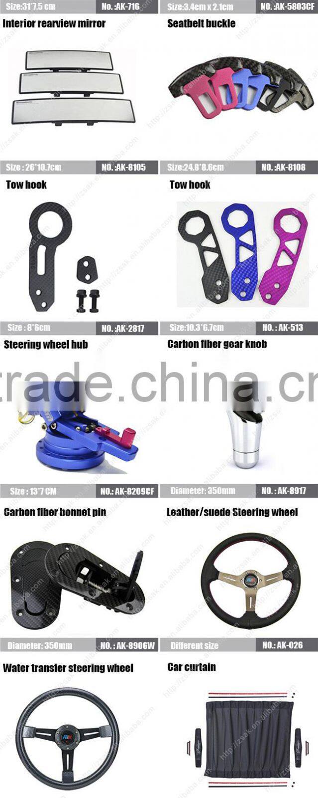 shifter knob leather/Aluminum/carbon fiber