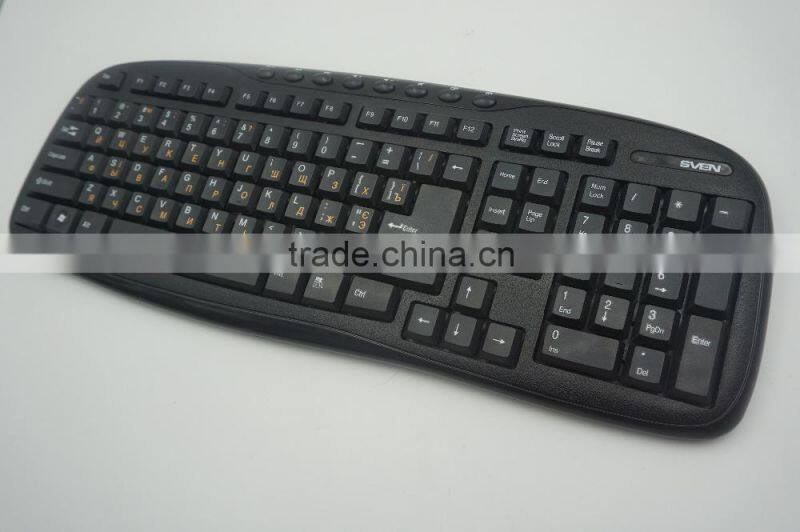 USB Interface Type and 2.4Ghz Wireless Type wireless keyboard and mouse