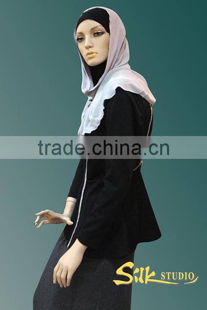 Long Sleeve Jersey Blouse Top