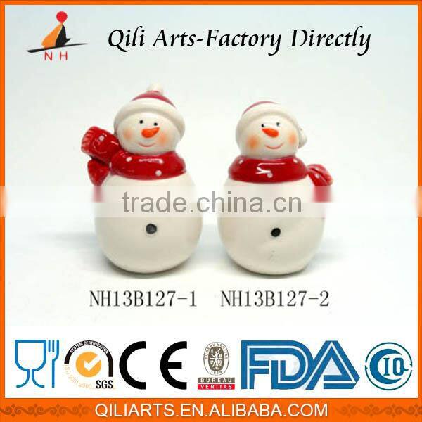 New Design High Quality indoor santa & snowman christmas decoration