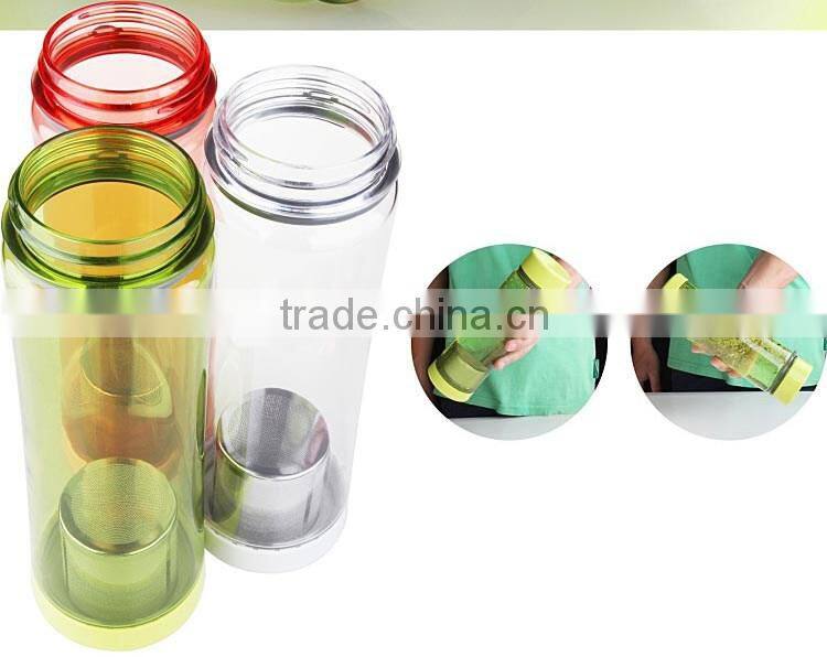 High quality plastic sports joyshaker tea cups 650ml