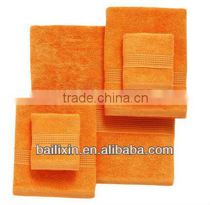 100 cotton embroidered hand towels