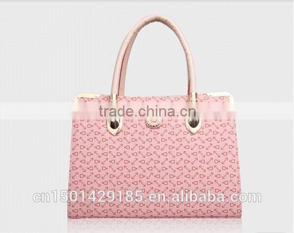2015 trend PU leather wholesale handbag Italian office ladies style