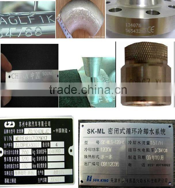 Vin Number Nameplate Pneumatic Marking Machine for Sale