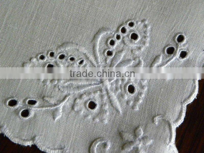 Vintage embroidery napkin