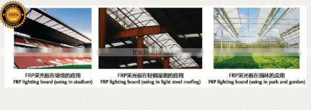 JIELI light transparent corrugated roofing shingle