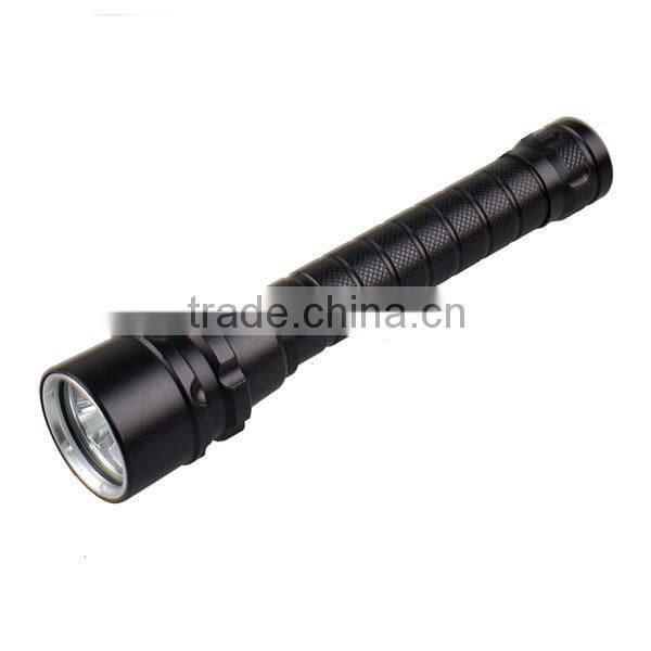 3* XM-L2 LED high lumen LED Diving Flashlight For Scuba Diving Equipment