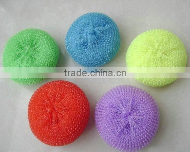 2016 new arrival high quality cleaning plastic scrubber with replacement pad