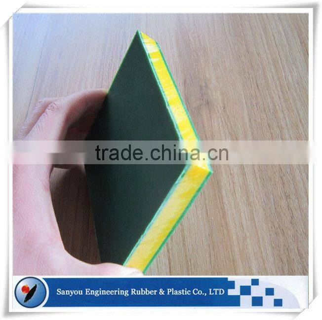 Double colored HDPE textured plastic wall decorative panels