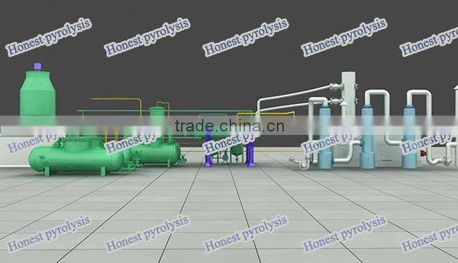 Refinery equipment to convert crude oil to diesel oil distillation machine