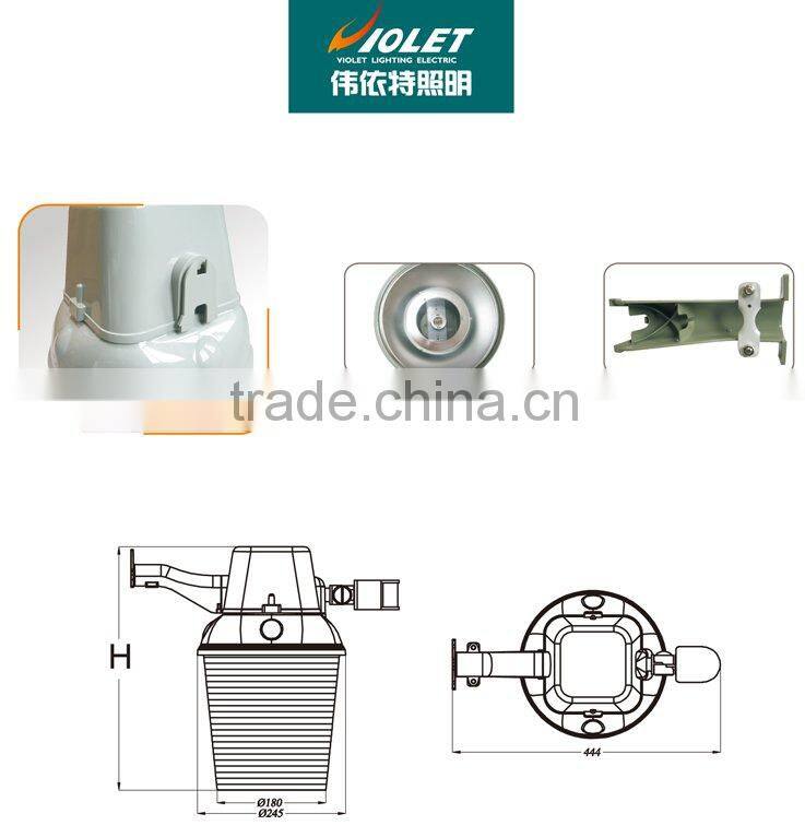 Plastic Street Lamp 1x45w