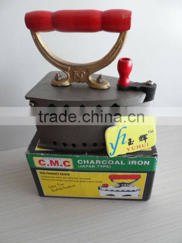 Iron use charcoal for energy