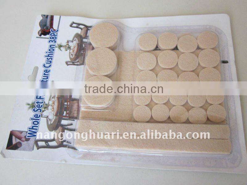 self adhesive felt pad and felt sticker for chair or table