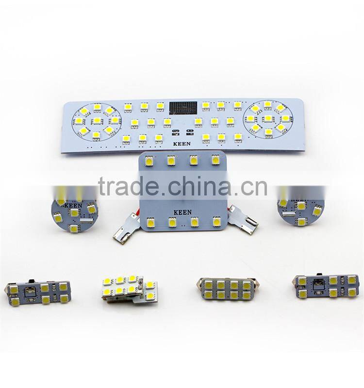 5050 LED Auto Lamp 12V Roof Interior Dome Light LED Reading Lights For VW CC SAGITAR MAGOTAN Car Vehicle