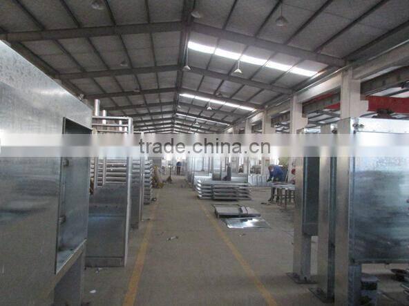 Waterproof street side advertising led light box with trash bin