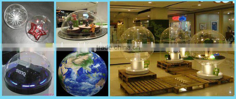 Hot handmade large plexiglass acrylic dome plastic light covers