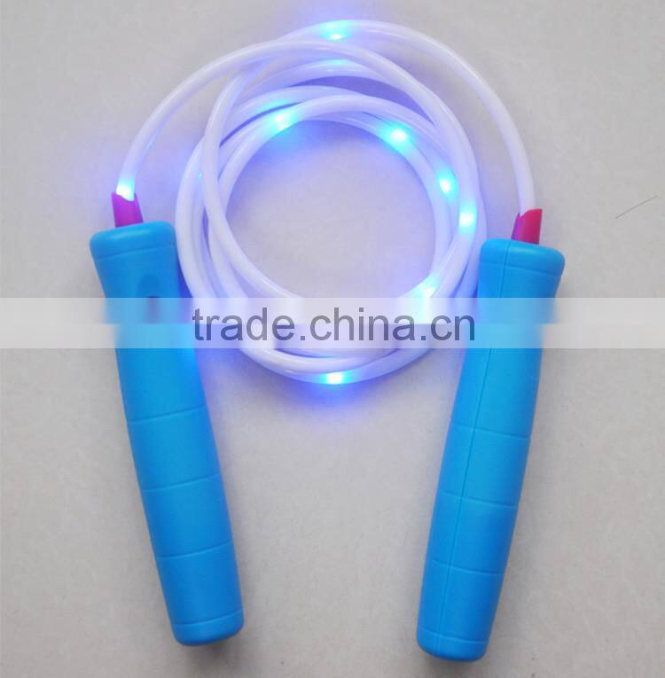 new arrived Bluuing LED lighted skipping rope crossfit jump rope (Model B)