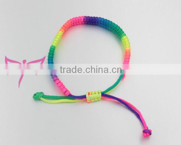 Easam Boy And Girl Friendship Rainbow Bracelet